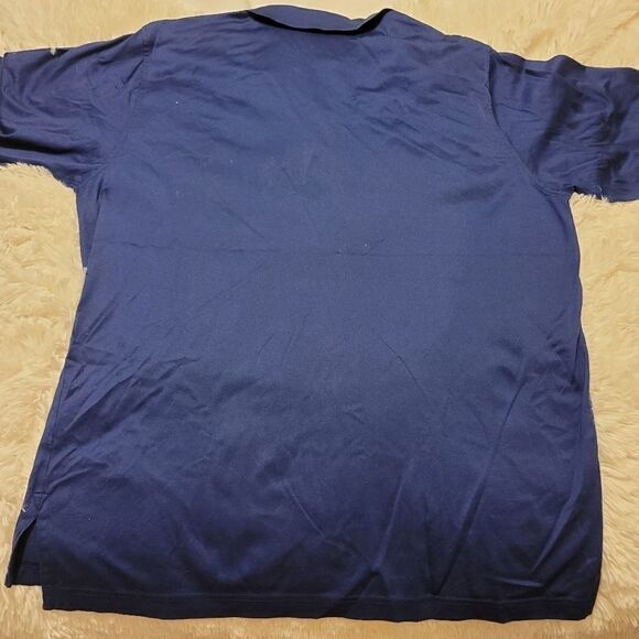 Martin blue Pima cotton polo shirt   - Picture 2 of 7